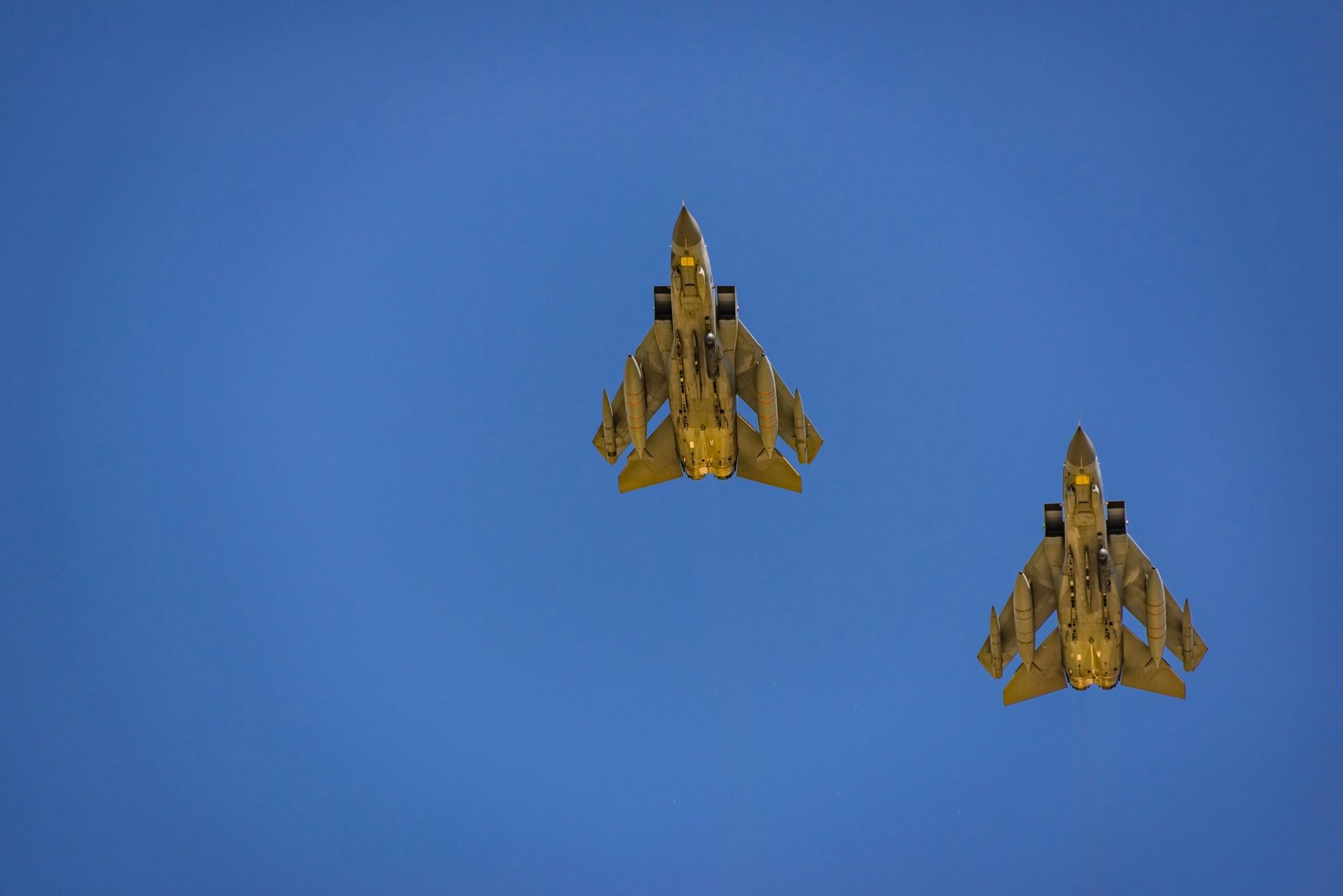 two gray fighter jets